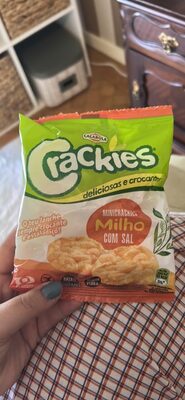 Crackies Minicrackies Milho com Sal