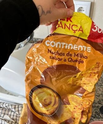 Nachos milho sabor queijo