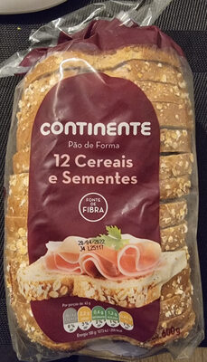 Pão de Forma 12 Cereais e Sementes