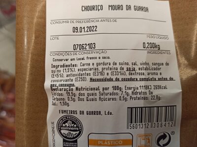 Chouriço Mouro