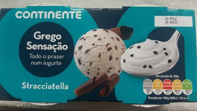 Mythos Sensação Iogurte estilo Grego Stracciatella