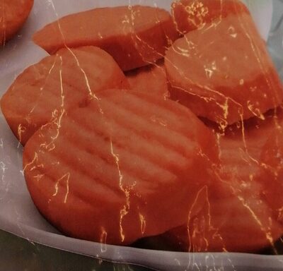 Patate douce en rondelles