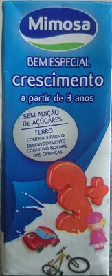 Bem Especial crescimento a partir de 3 anos
