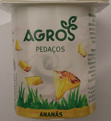 Iogurte com Pedaços de Ananás