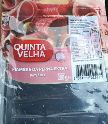 Fiambre da Perna Exta Fatiado