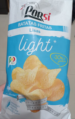 Batatas Fritas Lisas Light*