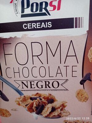 Forma chocolate negro