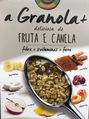 a Granola + deliciosa de Fruta e Canela
