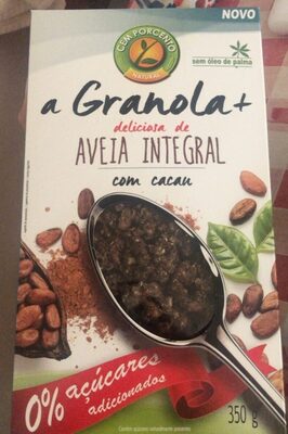 a Granola + deliciosa de Aveia Integral com cacau