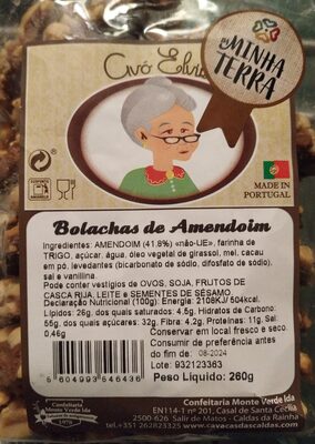 Bolachas de Amendoim