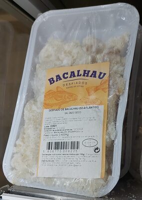 Desfiado de Bacalhau-do-Atlântico Salgado Seco