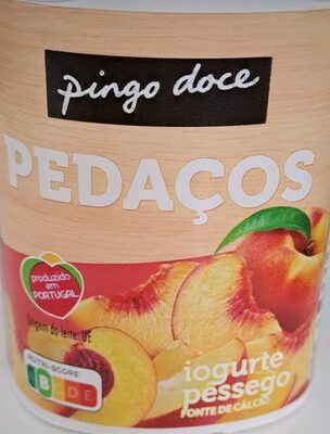 Iogurte Pêssego Pedaços