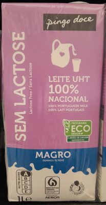 Leite UHT 100% Nacional Sem Lactose Magro