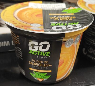 Pudim de Semolina Proteica Sabor a Caramelo