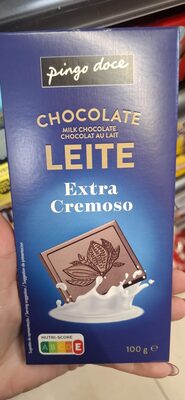 Chocolate ao leite extra cremoso