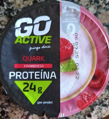 Quark Framboesa Proteína