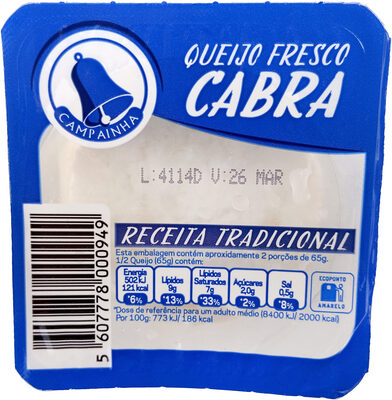 Queijo Fresco Cabra