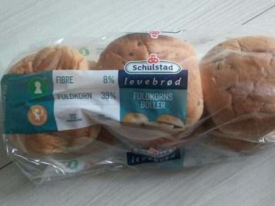 Levebrod fuldkorns boller