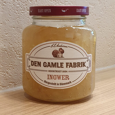 Den Gamble Fabrik Ingwer