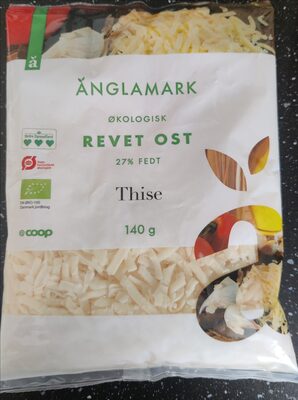 Økologisk Revet Ost 27% fedt