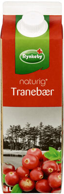 Rynkeby Naturig Tranebærdrikk 1l