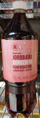 Læskedrik Med Jordbærsmag
