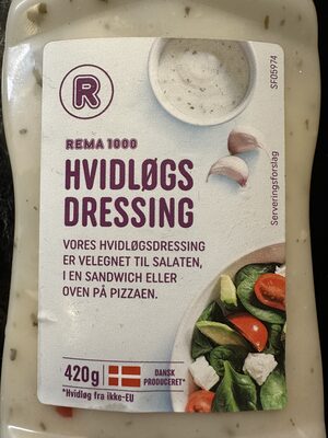 HVIDLØGSDRESSING