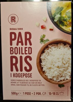 Parboiled Ris i kogepose