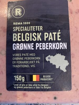 Belgisk paté