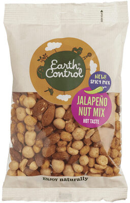 Earth Control Jalepeno Nut Mix 225g