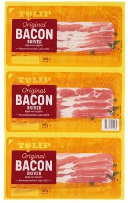Original Bacon I Skiver Røget