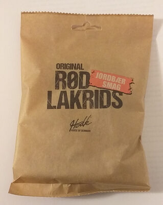 Orginal Rød Lakrids Jordbærsmag