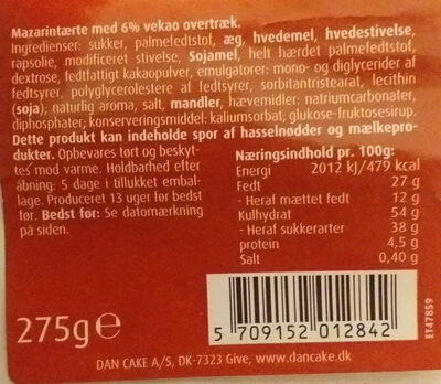 Mazarintærte