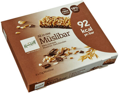 Karen Volf Muslibars Dark Chocolate 100g