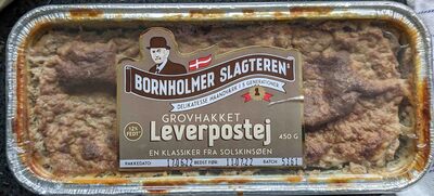 Grovhakket leverpostej