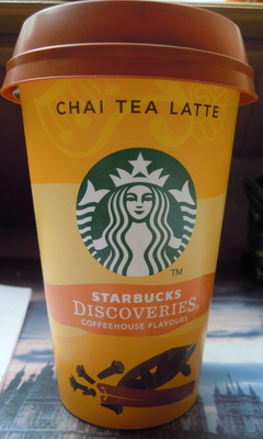 Starbucks discoveries - chai tea latte