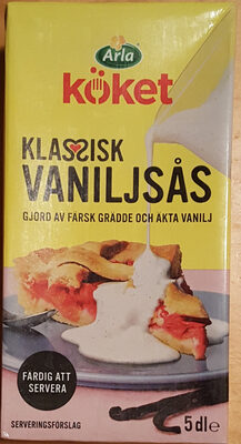 Klassisk Vaniljsås