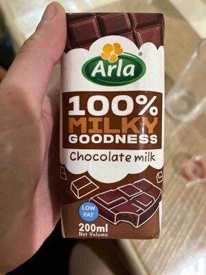 100% Milky Goodness Chocolate Milk