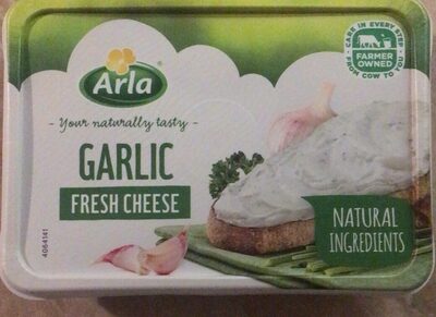 Garlic fresh cheese
