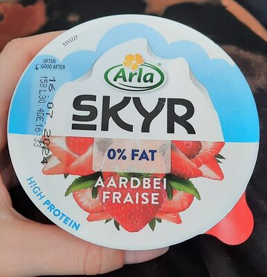 Skyr yaourt style islandais aux fraise