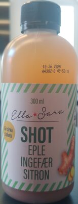 Shot Eple Ingefær Sitron