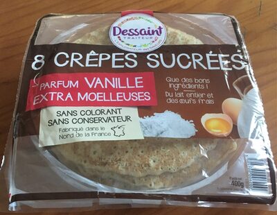 8 crêpes sucrées