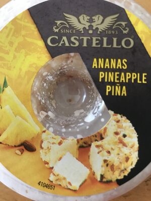 CASTELLO Ananas 5760466872102 Frischkäsezubereitung, wärmebehandelt, Doppelrahmstufe im Milchanteil