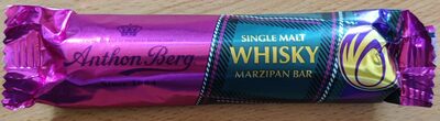 Single Malt Whiskey Marzipan Bar