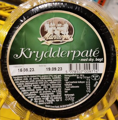 Krydderpaté med sky. bagt