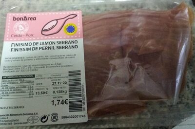 Finísimo de jamón serrano