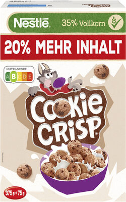 NESTLE COOKIE CRISP Cerealien 450g Promotion +20%