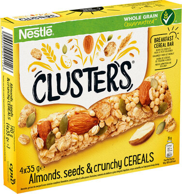CLUSTERS almonds seeds barres de céréales