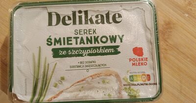 Serek śmietankowy ze szczypiorkiem