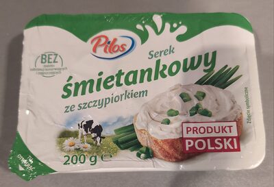 Serek śmietankowy ze szczypiorkiem